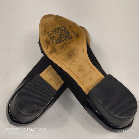 Women's ISOLA Pumps Leopard Print Slip-On Heels US Size 8.5 - Picture 7 of 13